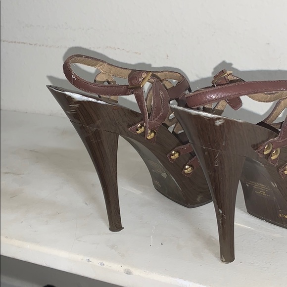 Jessica Simpson Cut-Out Leather Stilettos - Picture 6 of 7